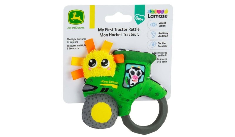 Lamaze John Deere My First Tractor Rattle – kuva 2/4