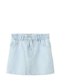 Mango Knot Denim Skirt - Blue - 13-14