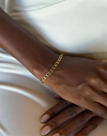 Muli Collection - Kulta - Thin Bismarck Bracelet