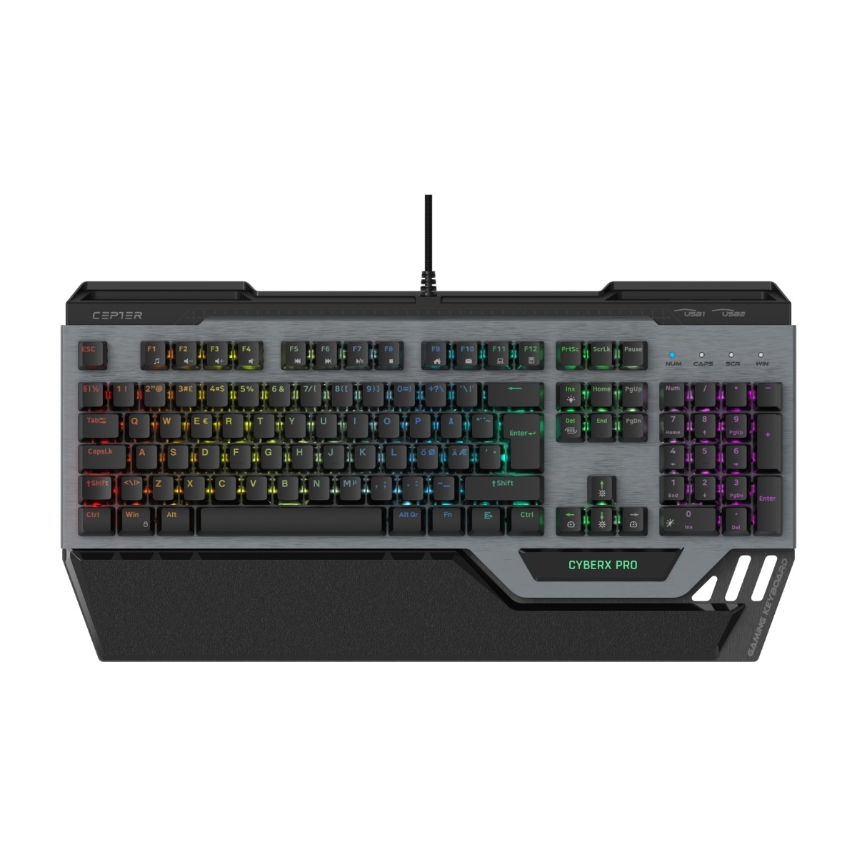 Cepter CyberX Pro -pelinäppäimistö