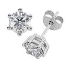 Kohinoor 143-460V-200L Theia valkokultaiset timanttikorvakorut 1.00 ct