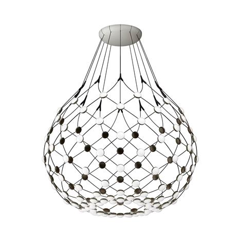 Luceplan Mesh riippuvalaisin Ø 80 cm Wireless 1 m