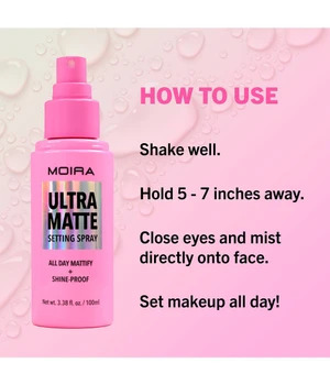 Moira Ultra Matte Setting Spray 100 ml