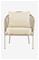 Lindos nojatuoli ulkokäyttöön - Beige – kuva 2