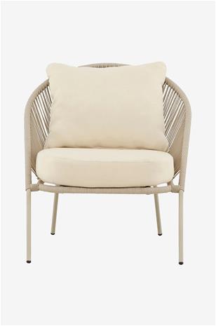 Lindos nojatuoli ulkokäyttöön - Beige