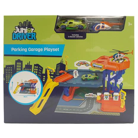 Junior Driver Parking Garage Playset