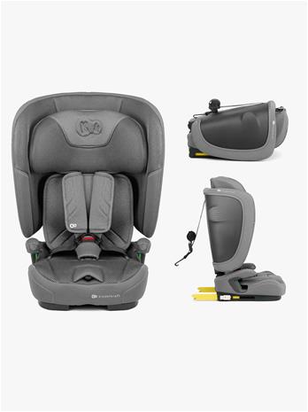 KINDERKRAFT - Turvaistuin FIX2GO i-Size 76-150 cm harmaa