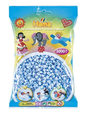 Hama Iron on Beads - Pastel Ice Blue (97) 3000pcs