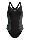 Speedo Placement Muscleback One Piece - Black - 46