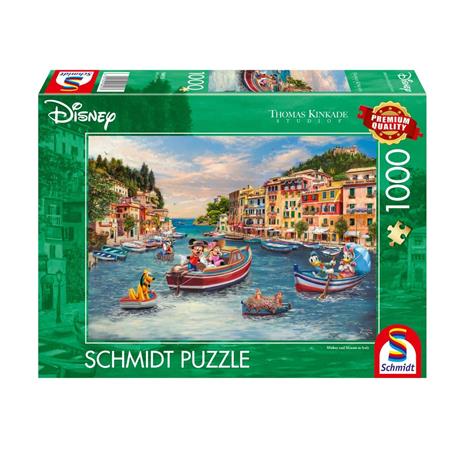 Disney, Mickey & Minnie in Italy Palapeli 1000 Palaa Schmidt