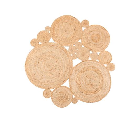 JUTA-matto 140 cm beige/luonnonväri