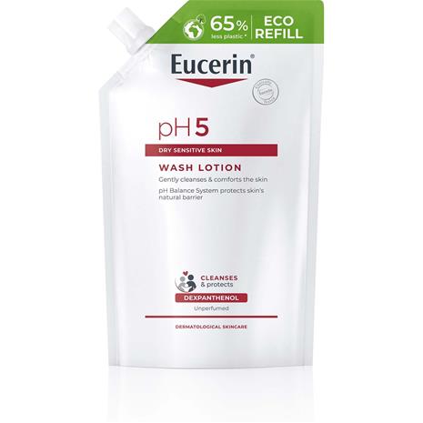 Eucerin pH5 Washlotion Refill oparfymerad 400 ml