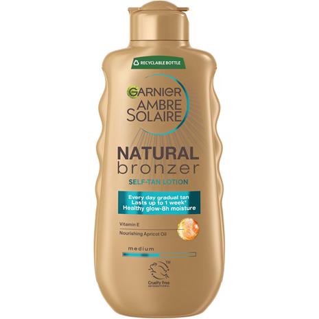 Garnier Ambre Solaire Natural Bronzer Self Tan Lotion - 175 ml