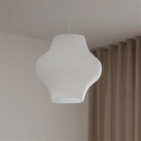 PR Home Riippuvalaisin Sani, Ø44.5cm, valkoinen, valkoinen ripustus, E14