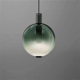 OLEV LED-riippuvalaisin BEAM STICK NUANCE, vihreä, Ø 20 cm, 927