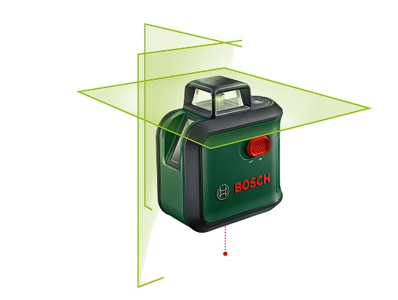Bosch AdvancedLevel 360 (0603663B06) 4xAA, ristilinjalaser – kuva 7/7
