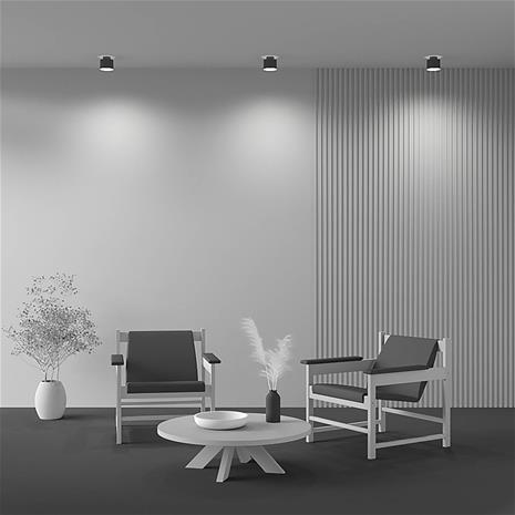 Maytoni Planet Ceiling Lamp (Musta)