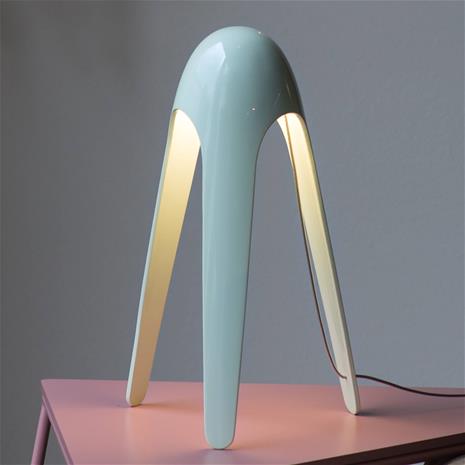 Martinelli Luce Cyborg -LED-pöytälamppu, sininen