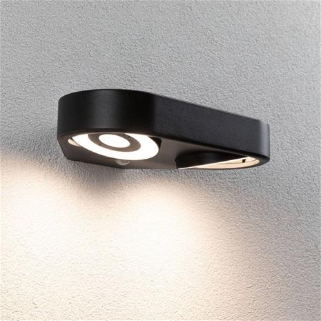Paulmann - Silma 2 Ulko Seinävalaisin w/Sensor SWR Anthracite
