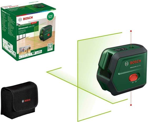 Bosch AdvancedLevel 2G (0603663G00) 3,6V, ristilinjalaser