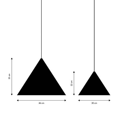 Frandsen Benjamin-riippuvalaisin xl ø 46 cm
