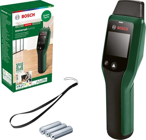 Bosch UniversalHumid (0603688001) 3xAAA, kosteusmittari puulle