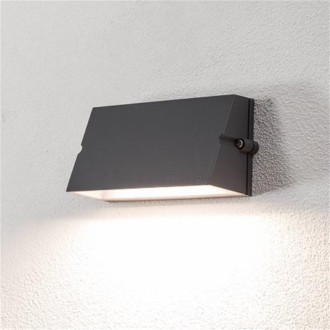 BEGA LED-ulkoseinävalaisin 24372, grafiitti, valualumiini, IP65