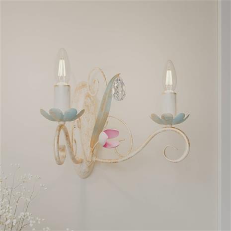 LUMINEX Seinävalaisin Luce, 2-lamppuinen