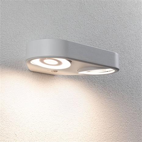 Paulmann - Silma 2 Ulko Seinävalaisin w/Sensor SWR White – kuva 4/5
