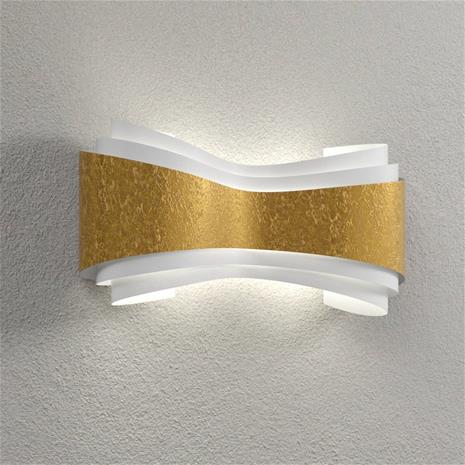 Upea Ionica-design-seinävalaisin, kultaraita