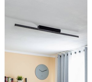 Quitani Zino LED-kattovalaisin liuskekivenharmaa 38W