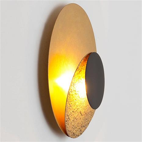 LED-seinävalaisin La Bocca, kulta-musta – kuva 3/3