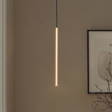 Rulo LED-riippuvalaisin, kulta, teräs, 3000 K
