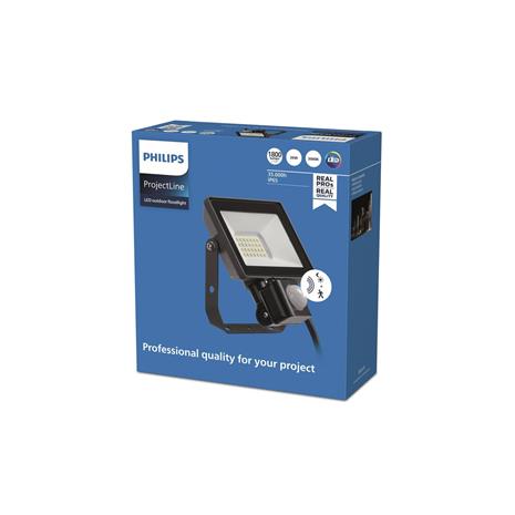 Philips Projectline Floodlight 20W 3000K Sensor