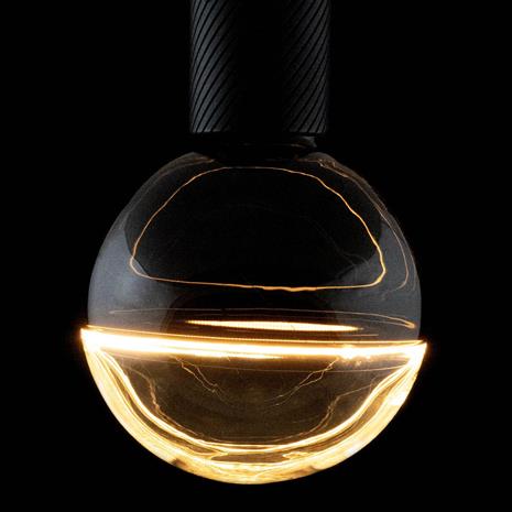 SEGULA LED-Globe Illusion E27 G145 kirkas/musta 6W 1900K dim – kuva 1/1