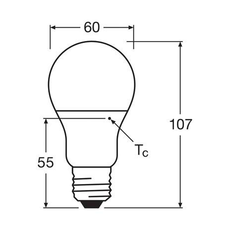 OSRAM LED-lamppu opaali E27 8.5W 827 3-pack 3-pack – kuva 1/1