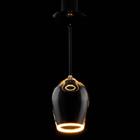 SEGULA LED-lamppu Floating Red Wine musta, E27 5 W 922