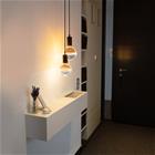 SEGULA LED-pallo Illusion, E27 G125 sininen/kammi 5W 1,900K himmeä, E27