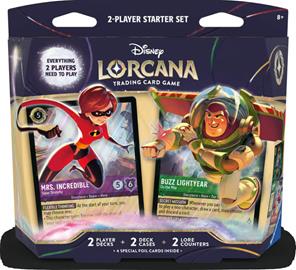 Disney Lorcana: TCG 2-Player Starter Set KORTTI