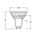 OSRAM LED-hehkulamppu Heijastin GU10 2.6W 36° 827 kirkas