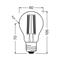 OSRAM LED-lamppu Filament E27 2.2W 2700K himmennettävä – kuva 1
