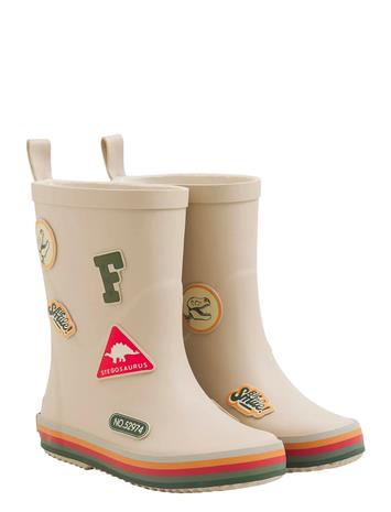 CeLaVi Wellies W. Badges - Beige - 32
