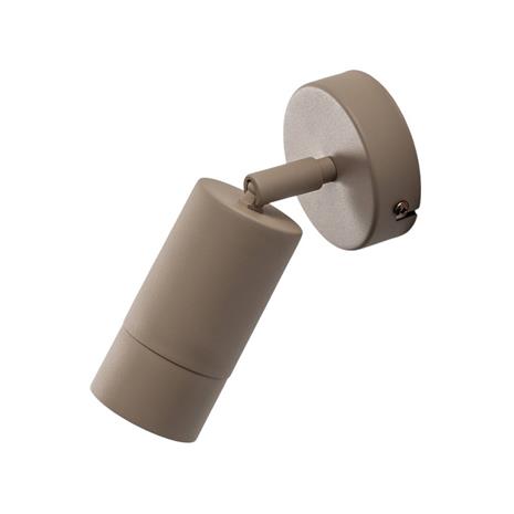 Link seinävalaisin, beige, leveys 8 cm, teräs