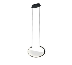 LED-riippuvalaisin Adele, pituus 37 cm, musta, metalli