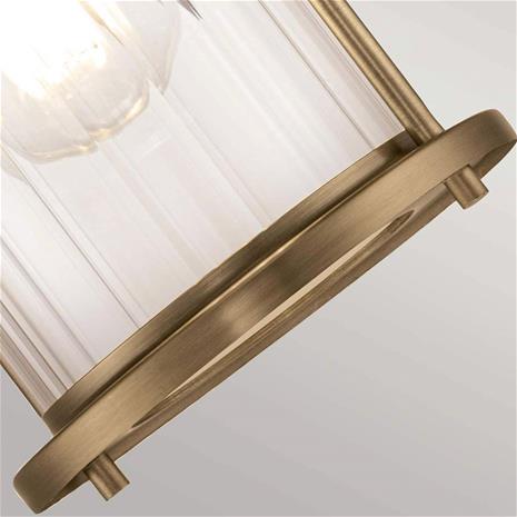 Elstead Lighting Riggs seinävalaisin (Messinki) – kuva 7/8
