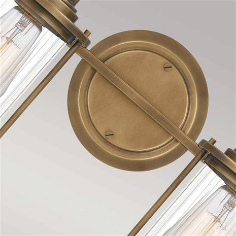 Elstead Lighting Riggs seinävalaisin (Messinki) – kuva 8/8