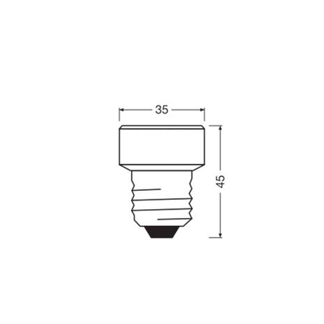 LED-polttimo E27/3,5W/230V 2700K - Osram