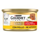 48x85g Gold Melting Heart kana Gourmet kissan märkäruoka