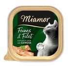 32x100g Fine Filets siipikarja & vihannekset Miamor kissan märkäruoka
