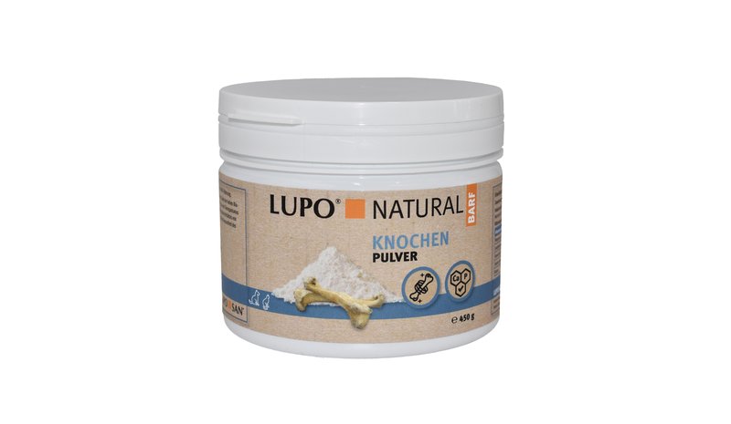 450g NATURAL BARF -luujauhe LUPO koiran lisäravinto
